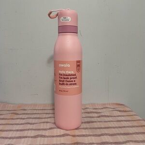 Owala Matte Pink Insulated Water Bottle